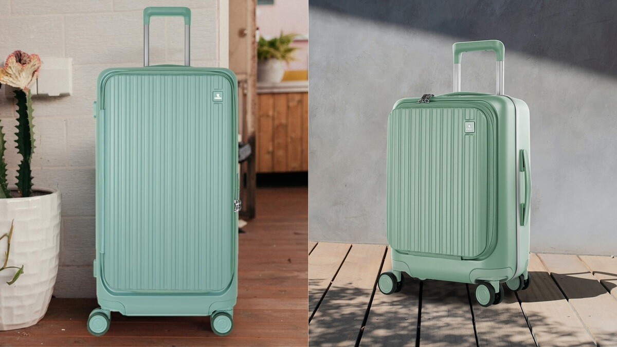 夢幻行李箱又一咖！CROWN BOXY系列推出全新「薄荷綠」色，清新感氛圍太想收