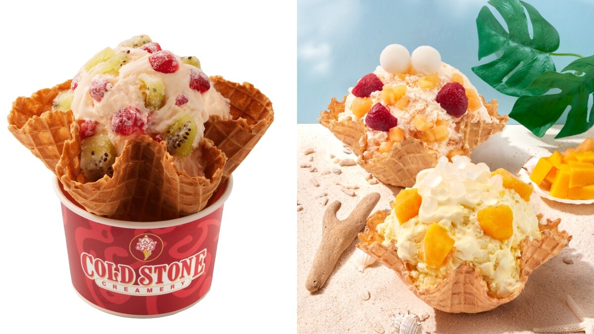 想消暑必吃！COLD STONE「哈密瓜冰淇淋」新登場，超夯芒果冰敲碗回歸