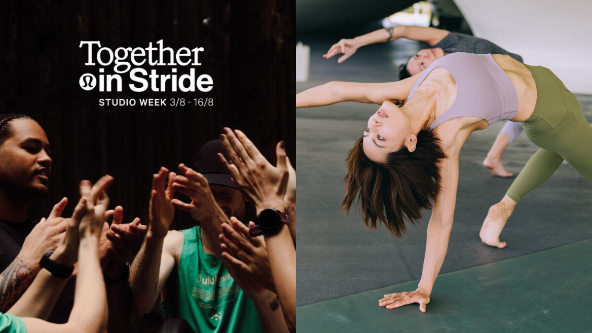  lululemon「Together In Stride Studio Week」登陸台灣！頂級舒適、身心健康...帶你享受運動生活