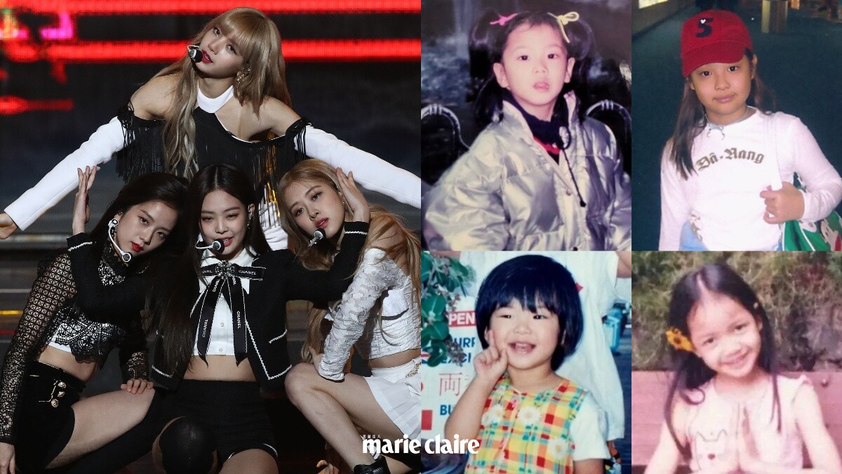 BLACKPINK Jisoo、Jennie、Rosé、Lisa四閨女幼時照片大公開！女大真的十八變？！唯獨「她」全沒變！