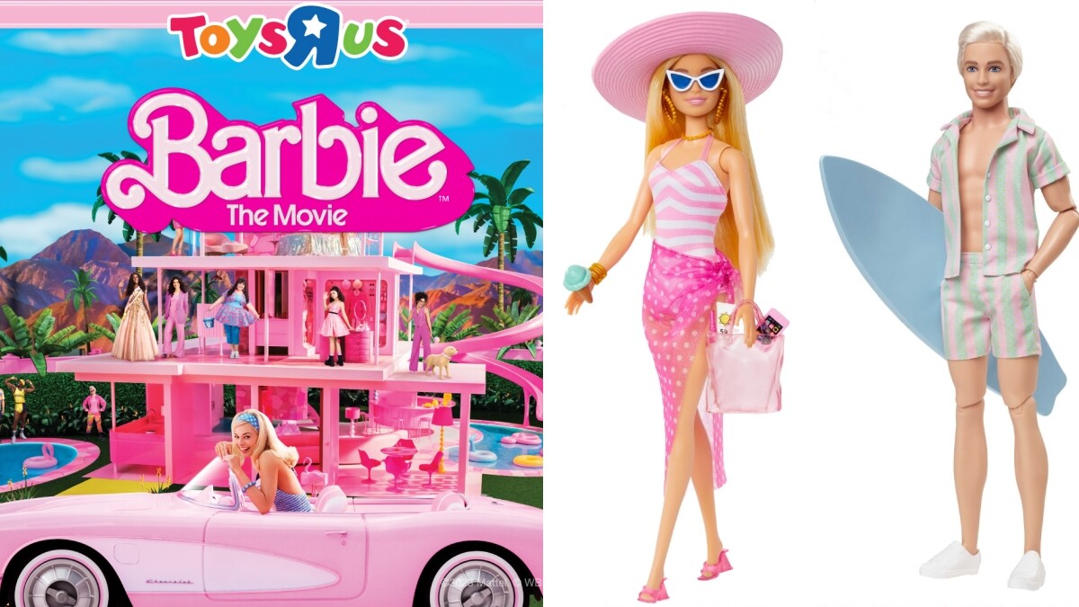 玩具”反”斗城《芭比》電影獨家玩具新登場！與Barbie肯尼玩樂粉紅一夏無限樂趣