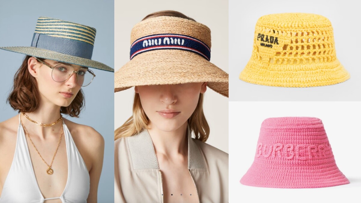 有編織的夏天才對味！盤點5款精品編織帽，寬簷帽、夢幻芭比粉、Logo款漁夫帽全網羅