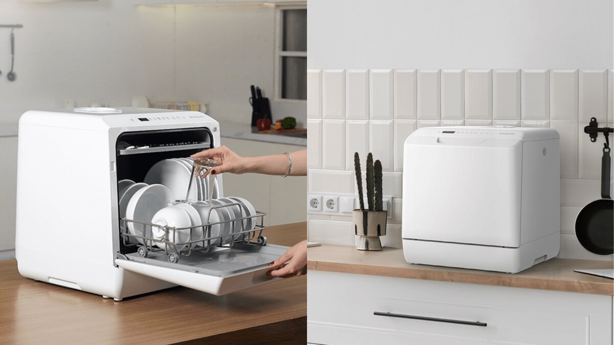 最適合小家庭的洗碗機！OVO幫康推出「洗烘消存4合1」洗碗機，免安裝、純白外觀必收