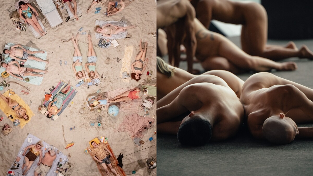 威尼斯雙年展金獅獎《太陽與海》亞洲首演！場館變身人造海灘，北藝中心重塑藝術邊界裸身共鳴