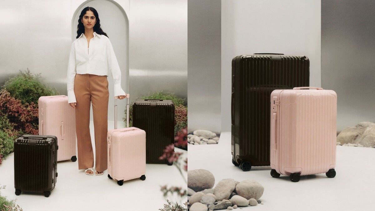 RIMOWA Essential 行李箱2023季度新色出爐！溫柔花瓣粉、質感雪松木色2款都超美