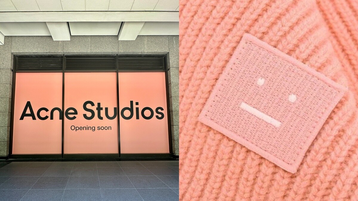 可愛小方臉信義區露面！瑞典時尚品牌Acne Studios台灣首店位置確認、開幕日這天快筆記