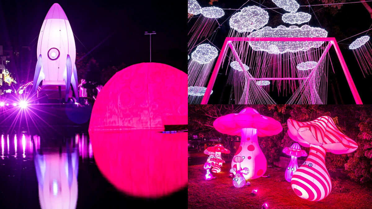 「芭比粉紅樂園」降臨嘉義！2023光織影舞八大藝術裝置只美12天，交通、地圖資訊懶人包
