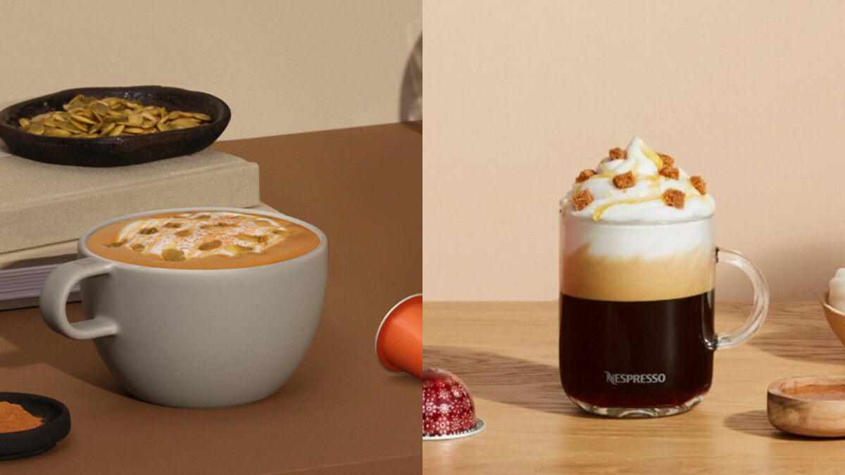 Nespresso萬聖限定口味登場！咖啡控必嘗試的3種隱藏喝法，以南瓜香料蛋糕、薑餅、薄荷糖果為靈感