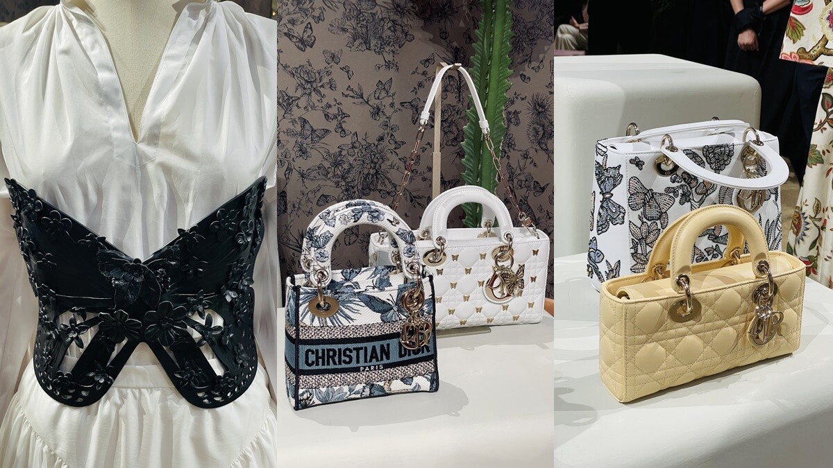 Dior 2024早春系列必看亮點：唯美蝴蝶飛上Tote Bag和飾品，還有這些焦點新包！
