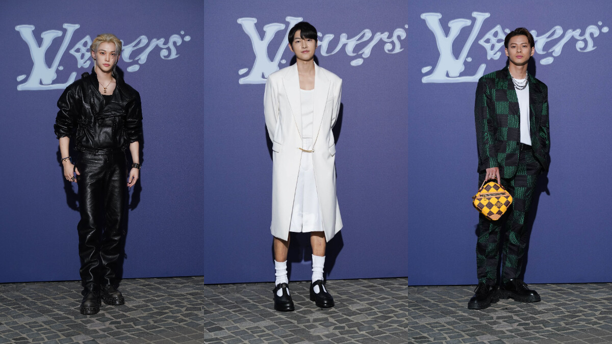 Louis Vuitton 2024 年早秋男裝系列解析，宋仲基、Felix、平野紫耀...都前往觀秀