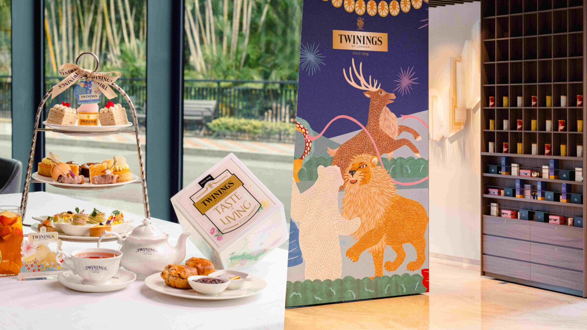 百年英國茶品牌唐寧茶「Taste of Living」提案，聯手台北士林萬麗酒店推出皇家遊藝聯名午茶