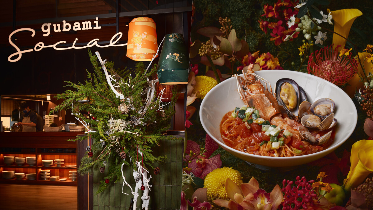 2023聖誕提案—「gubami Social」冬季新菜全新上市，攜手新銳花藝師打造味蕾與視覺的美食盛宴