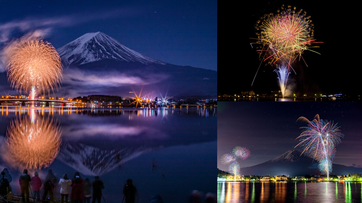 2024日本河口湖冬花火限定登場！最佳觀賞點＆時刻表都在這，富士山雪景、璀璨煙火一次擁有