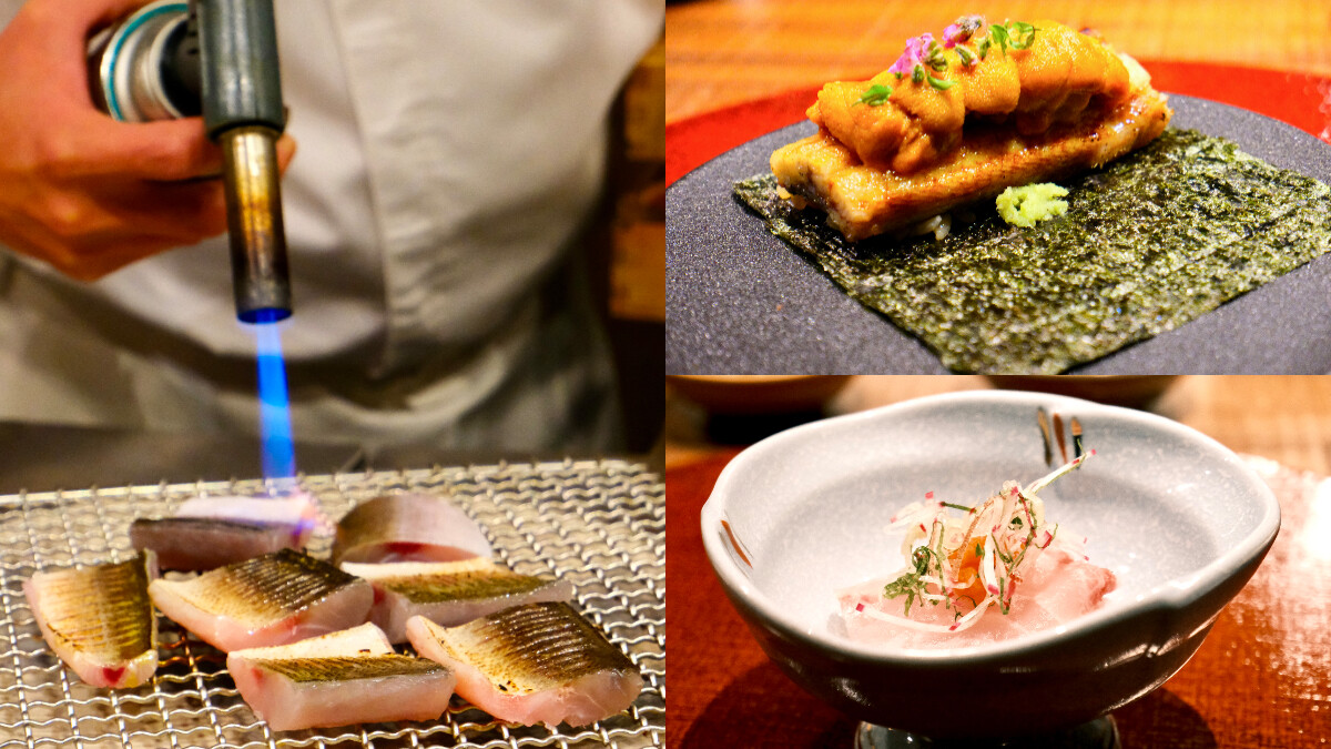 日料餐廳「blu koi」春季菜單亮相，鮮甜海膽搭配炙烤鰻魚，彷彿聞到大海的味道
