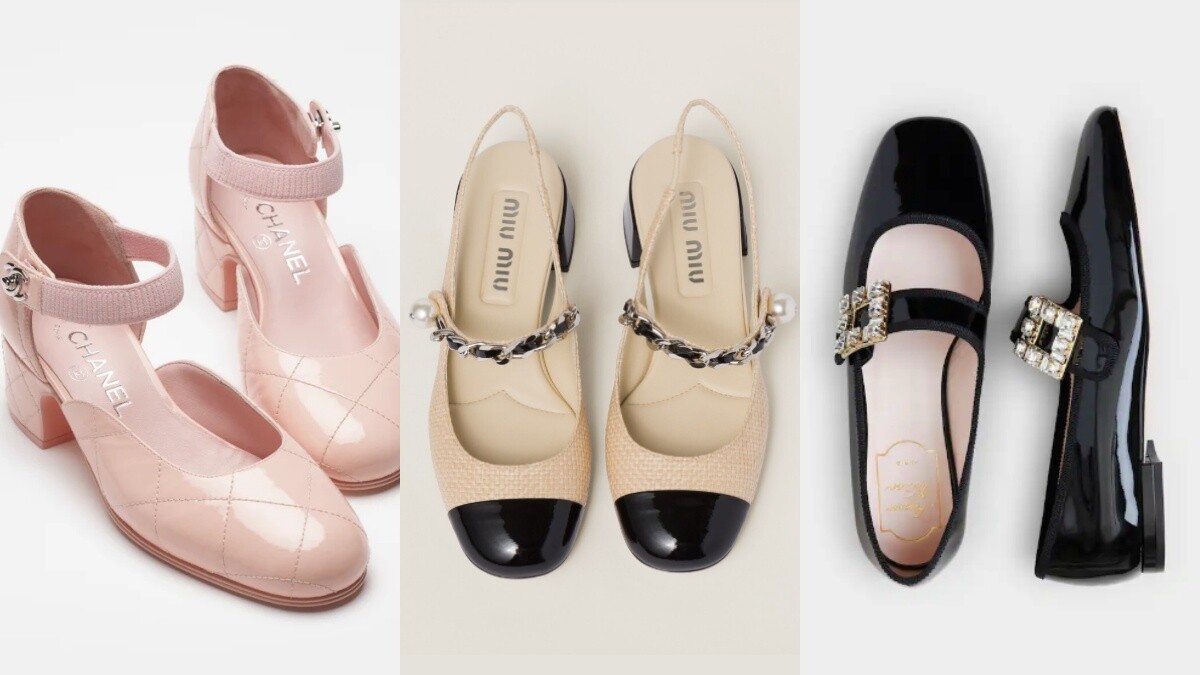 10+款復古瑪莉珍鞋今年必穿！小香粉色、蝴蝶結，Dior珍珠釦美翻