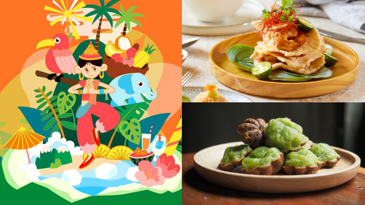 「東南亞美食市集」周末吃爆！齊聚56間泰國、越南料理，火山排骨、斑斕雞蛋糕太誘人
