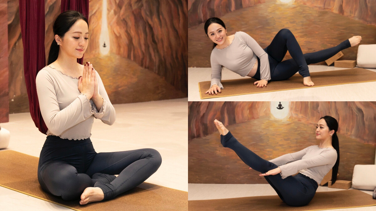 瑜珈老師親授「春季居家美體瑜珈運動」：瘦手臂/翹臀/瘦小腹/緊實腿 4大體式練起來！