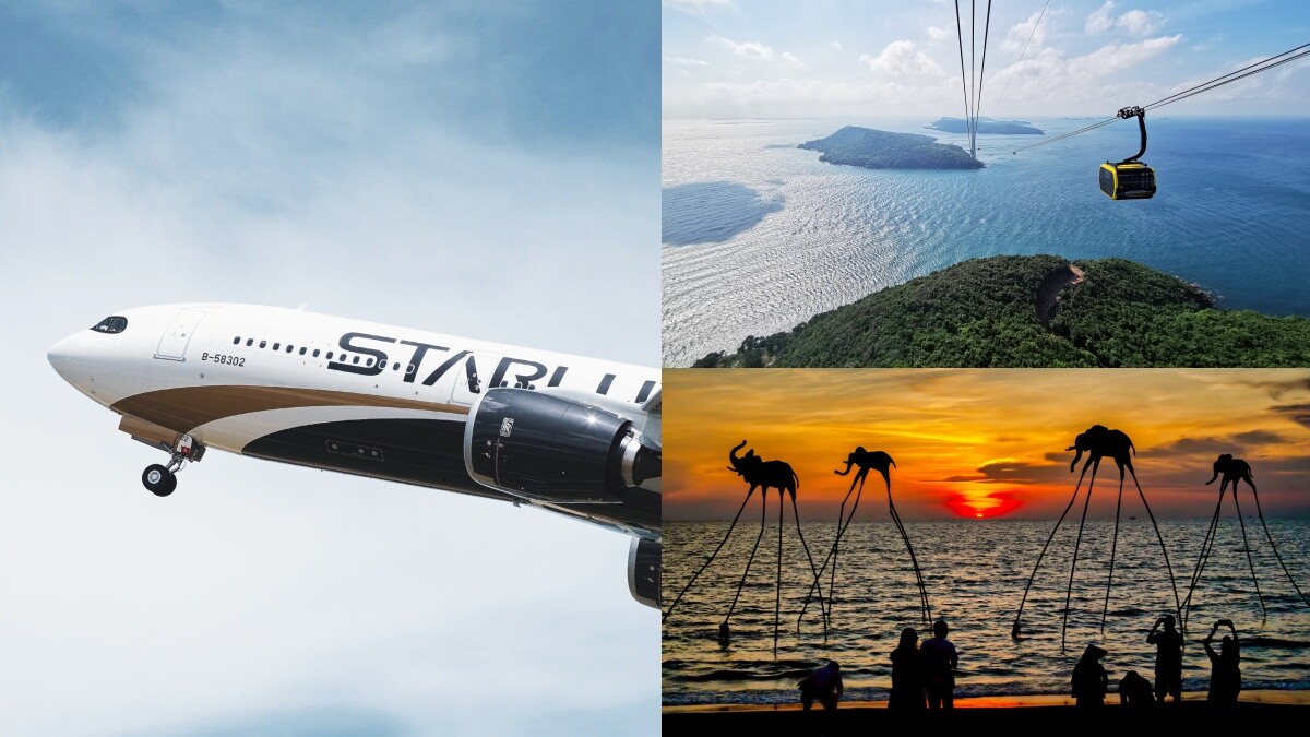 星宇航空7月開航越南富國島！免簽證直飛「珍珠島」，每週飛五班時間、必玩景點一次看