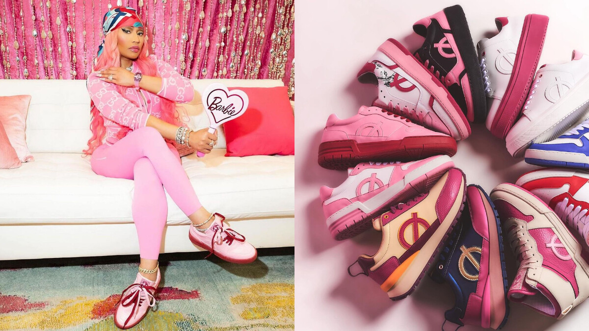 夏日粉色來襲！風靡歐美時尚圈的 Nicki Minaj x LØCI 永續環保鞋款登臺