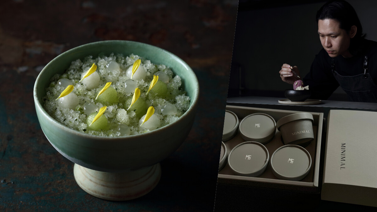 台中米其林推薦「MINIMAL」三週年春季套餐登場，以料理思維打造7種溫度的創新冰品
