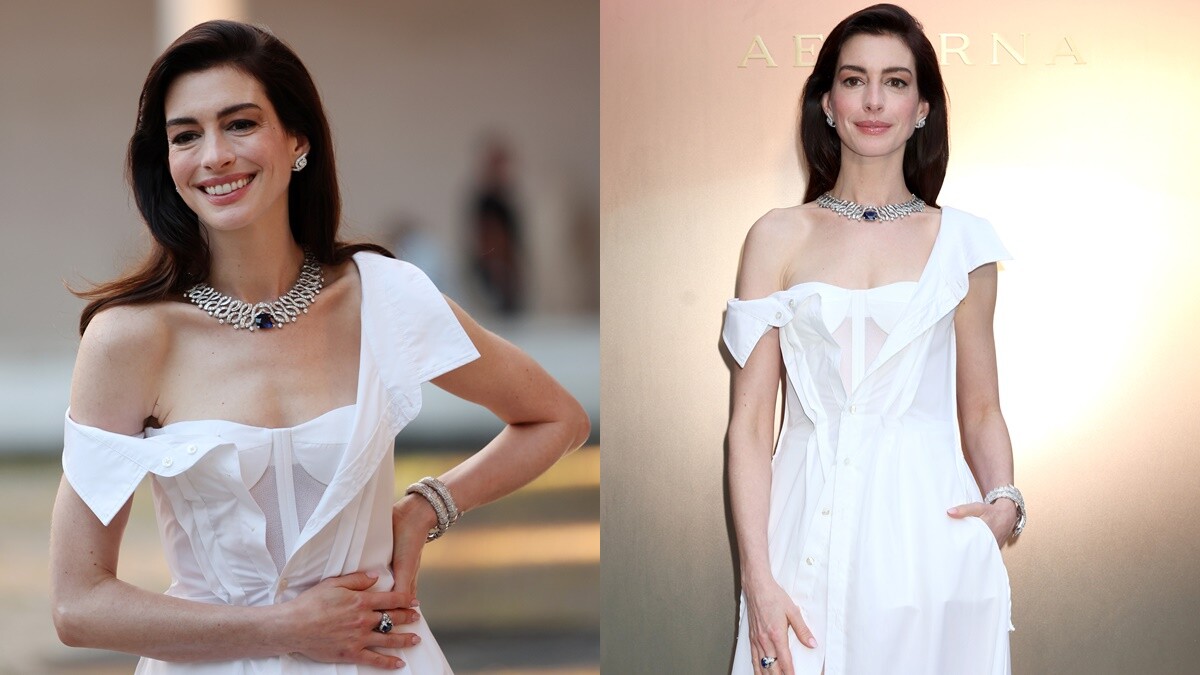 安海瑟薇絕美現身BVLGARI晚宴！盤點Anne Hathaway的12個珠寶造型