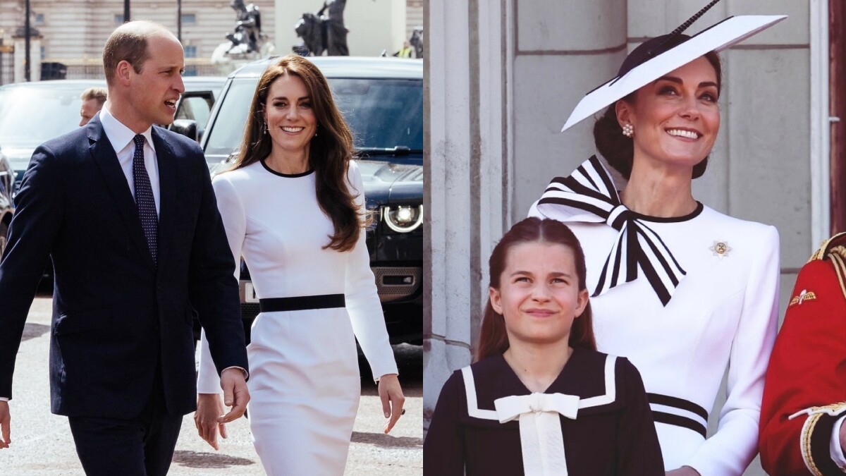 凱特王妃罹癌後首露面！閱兵典禮白色洋裝去年已穿過，回顧5套舊衣新穿經典造型