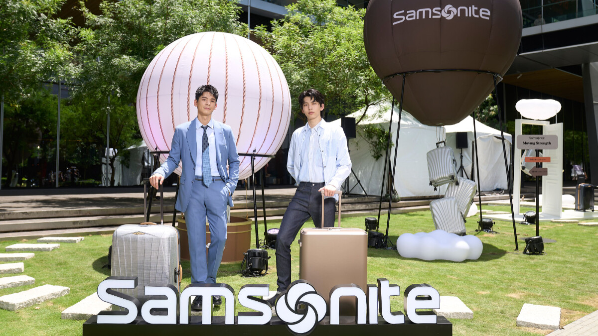 打造冒險奇旅體驗 《Samsonite Moving Strength Theme Park 無畏前行主題公園》 與林柏宏、徐碩廷共譜Samsonite百年經典