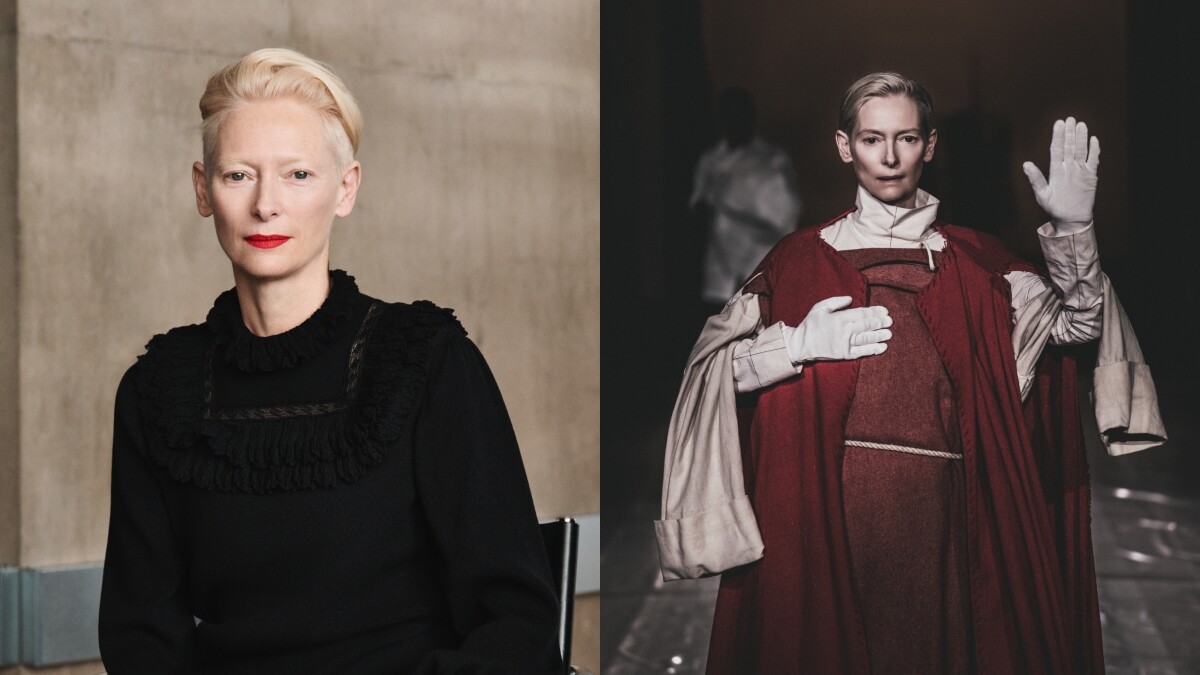 蒂妲史雲頓Tilda Swinton初次來台！8月北藝中心獨家演出《親愛的帕索里尼》重新演繹30套傳奇電影服裝，向義大利名導致敬