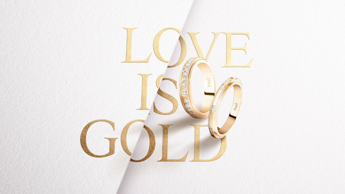 LOVE IS GOLD POSSESSION 轉動情感本質，見證七夕佳緣