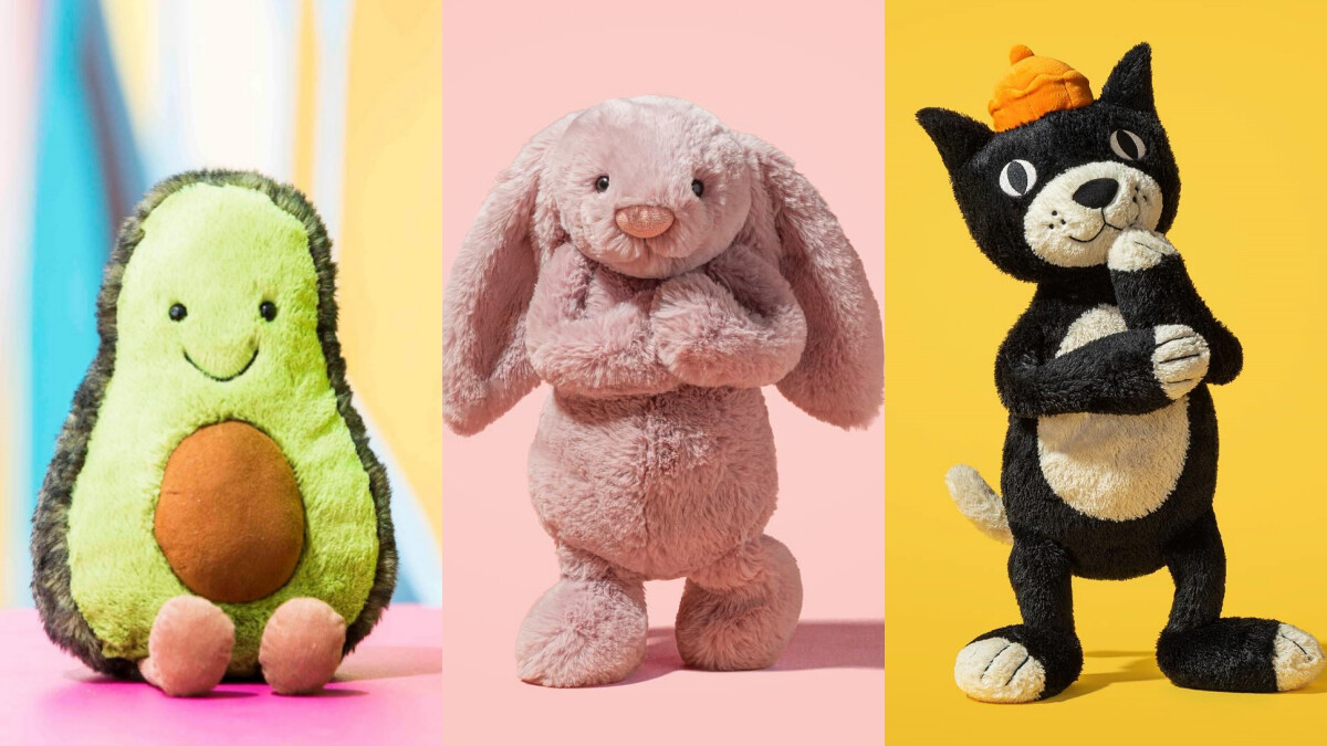 Jellycat紅什麼？絨毛兔兔、酪梨寶寶5大角色介紹，子瑜、Jisoo、Rosé都入手