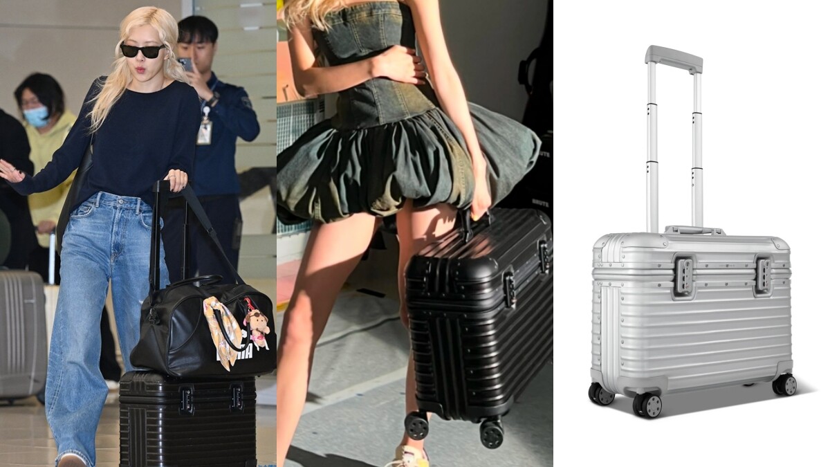 Rosé機場時尚必有這一咖！RIMOWA機長箱限量開賣，還有全新收納包出行超方便