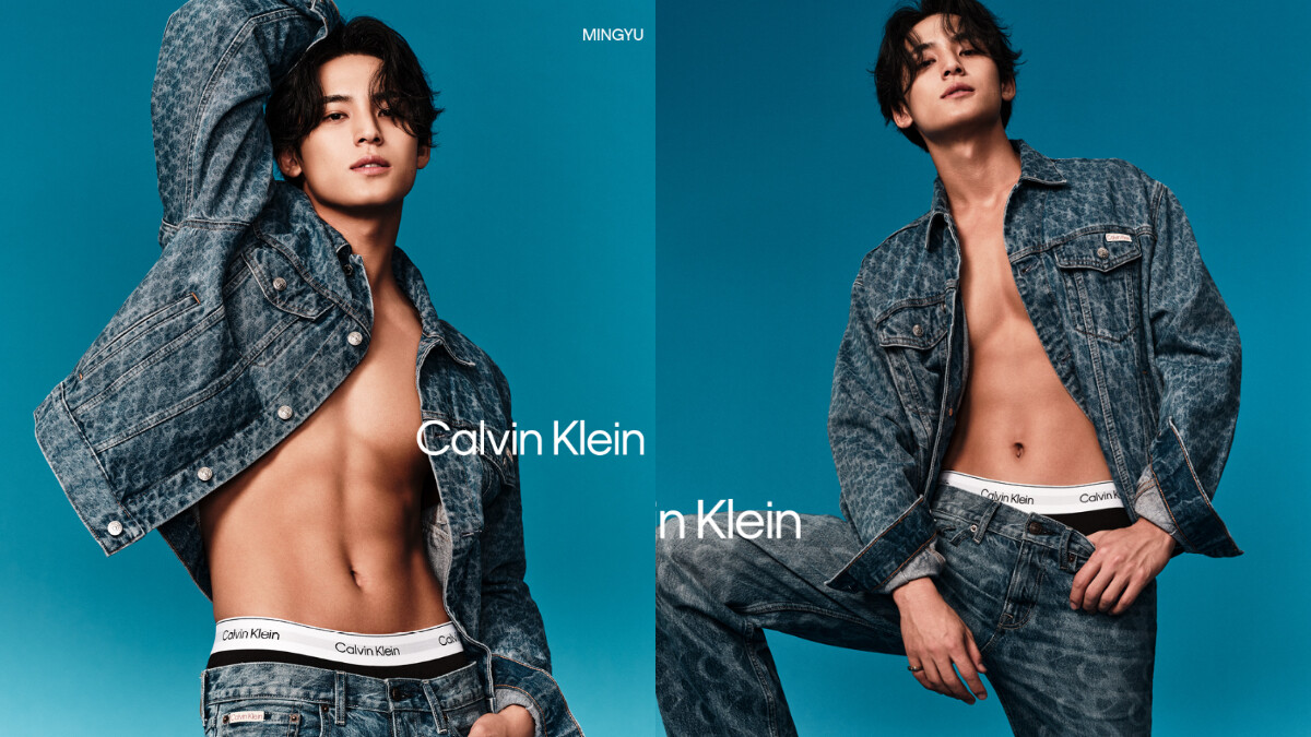 SEVENTEEN 克拉必看！珉奎性感解放 Calvin Klein 2025 春季丹寧造型釋出，珉奎同款一次看