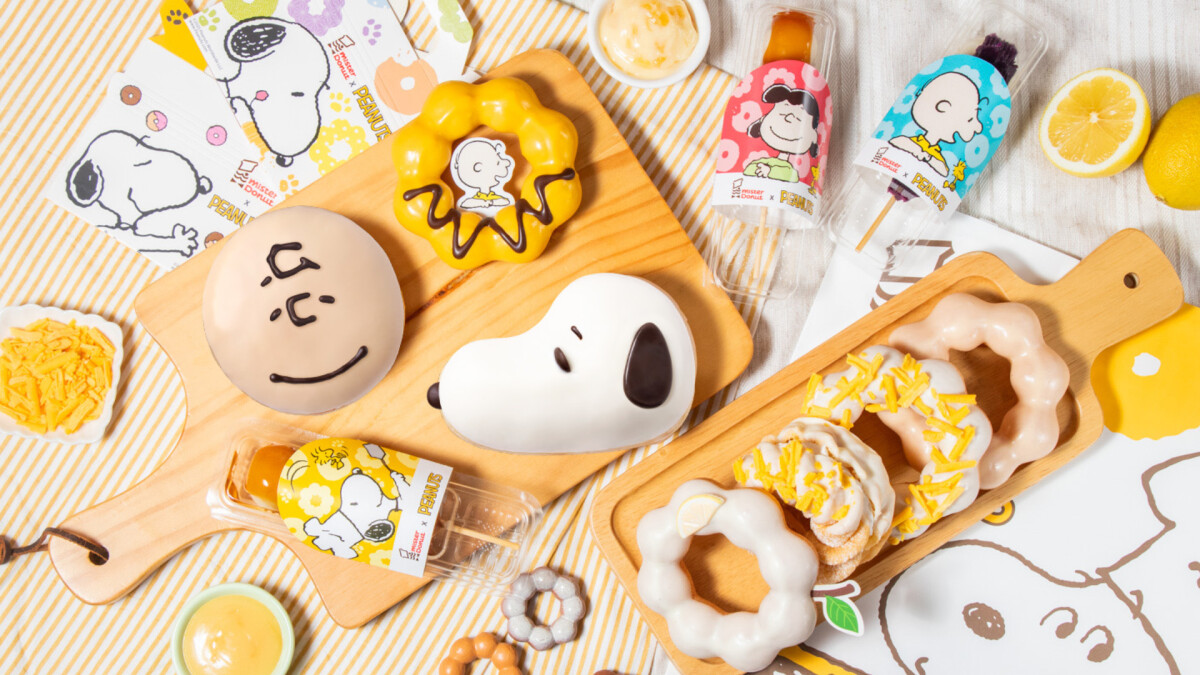 史努比控尖叫!Mister Donut聯名SNOOPY萌翻登場,造型甜甜圈、限量周邊一次看