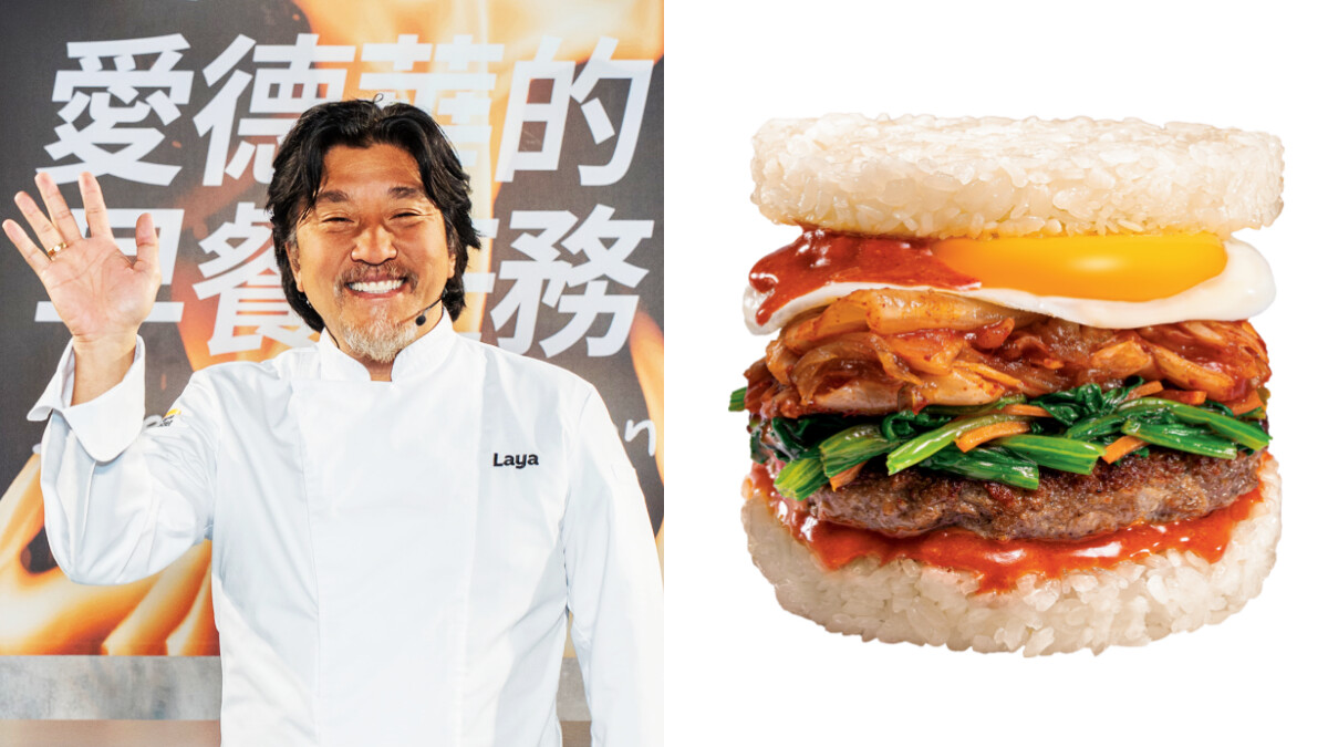 《黑白大廚》愛德華李聯名拉亞漢堡!拌飯米堡、炒年糕4款韓風早餐限時開吃