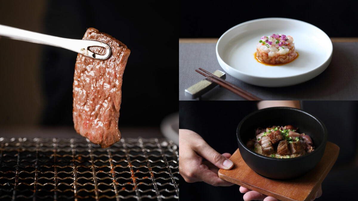每日僅6席!高雄「己越燒肉」推超限量套餐,12道和牛饗宴、10款特製醬汁太銷魂