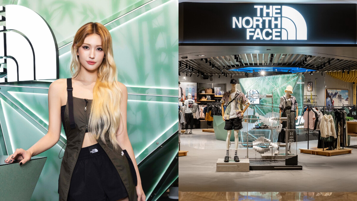 全昭彌Somi來台為The North Face台北101門市剪綵!人間芭比同款公開、最齊全黑標都在這
