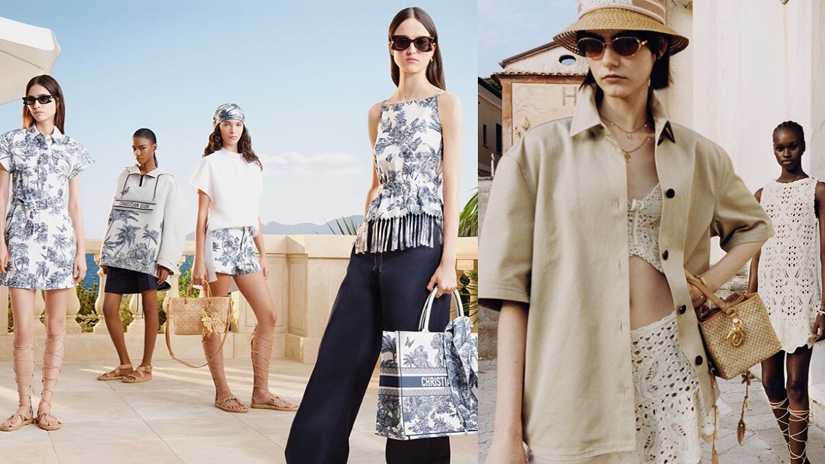 A GRACEFUL GETAWAY!Dior 2025 Dioriviera 以輕盈優雅與柔和寫意設計,展開一場盛夏時分的優雅旅程!