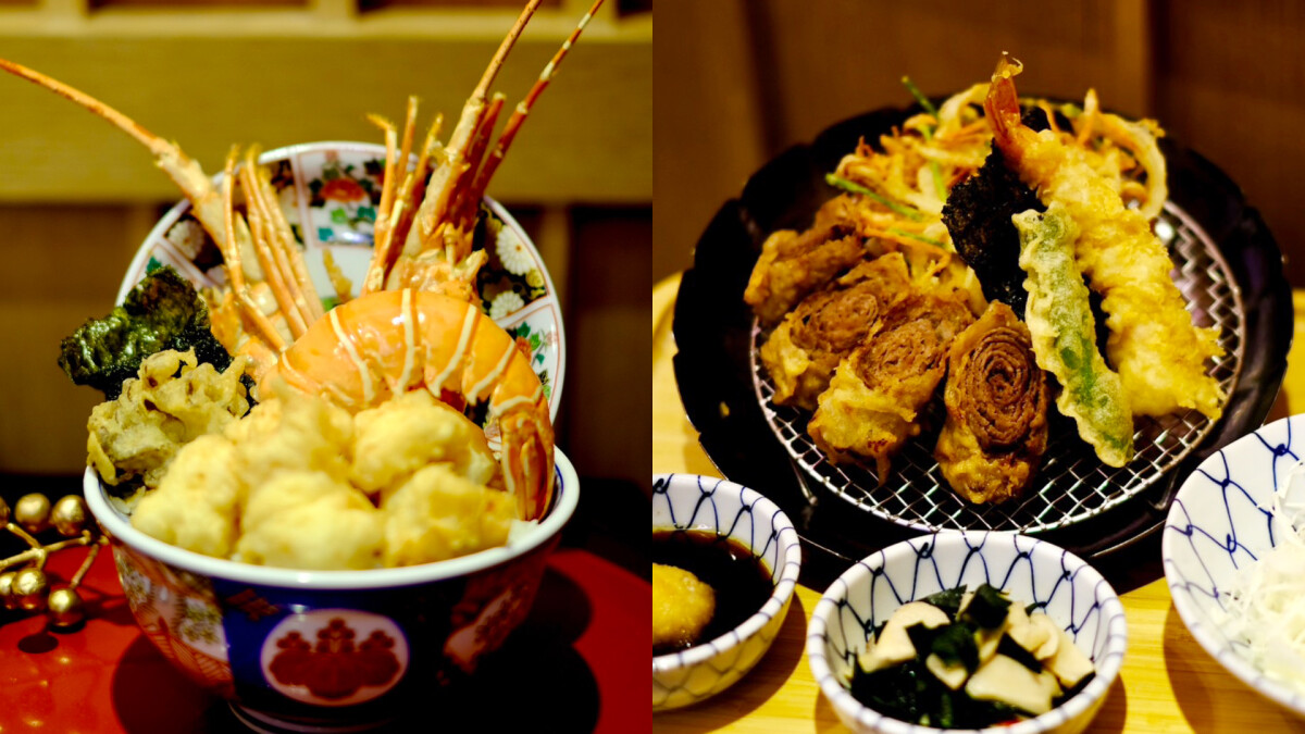 「金子半之助」全新海陸雙拼天丼亮相,整隻龍蝦、松露牛肉捲霸氣上桌,4大亮點超吸睛