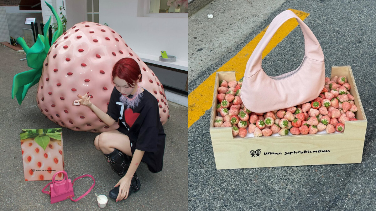 明星愛用手機殼快閃店太可愛了!巨型草莓、草莓優格主題空間時髦女生瘋打卡