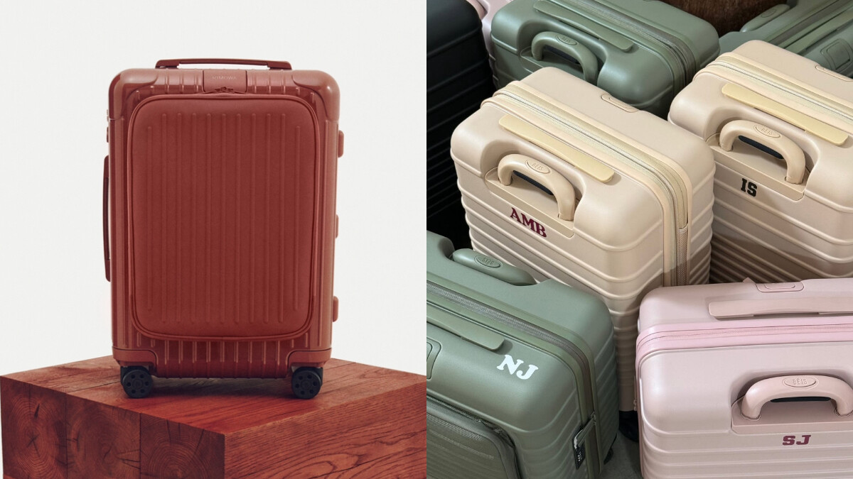7款2025時髦行李箱推薦:Rimowa玫瑰木新色激美、小眾品牌BÉIS客製服務收服少女心