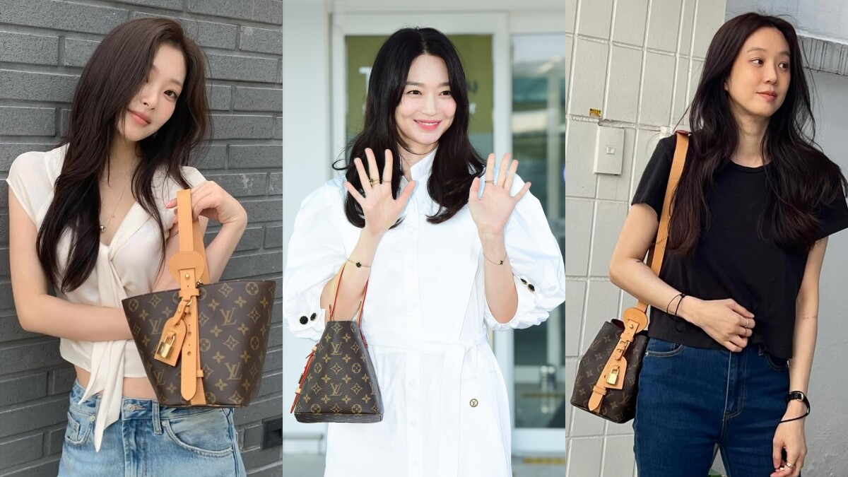 LV「All In小水桶包」4背法+2包型迷倒韓妞!申敏兒、鄭麗媛、崔熙真私服全是這一咖