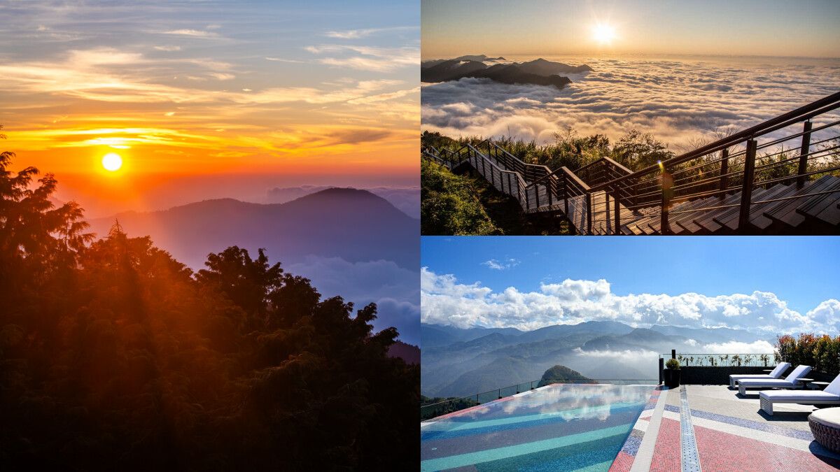 阿里山3大避暑秘境!「最美散步路線」眺望雲海夕陽,暢遊山區唯一無邊際泳池