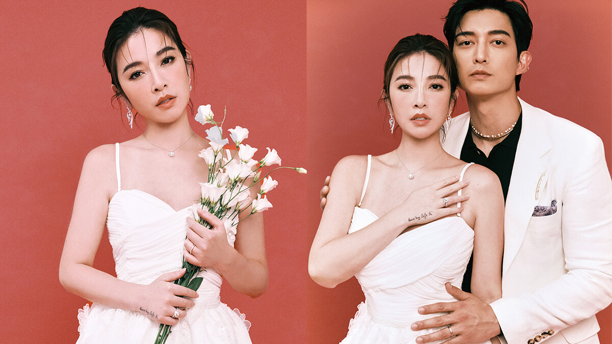 Wedding封面人物|Love Is in the Air,許維恩X王家梁:「願意享受就有愛」。