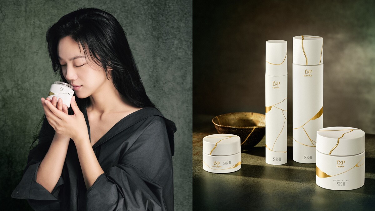 《凝時成金的時光練習》—SK-II 全新LXP凝時金緻系列,打破肌膚抗老瓶頸期¹,居家開啟如頂級SPA般的高奢進化之路
