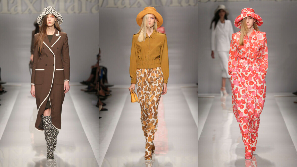 【2015春夏米蘭時裝週】70年代再回歸！Max Mara 春夏一展復古風采