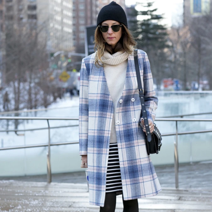 【街拍速報】連霸氣都要贏男友!潮妹冬天一定要有的10種經典雙排釦大衣穿搭!