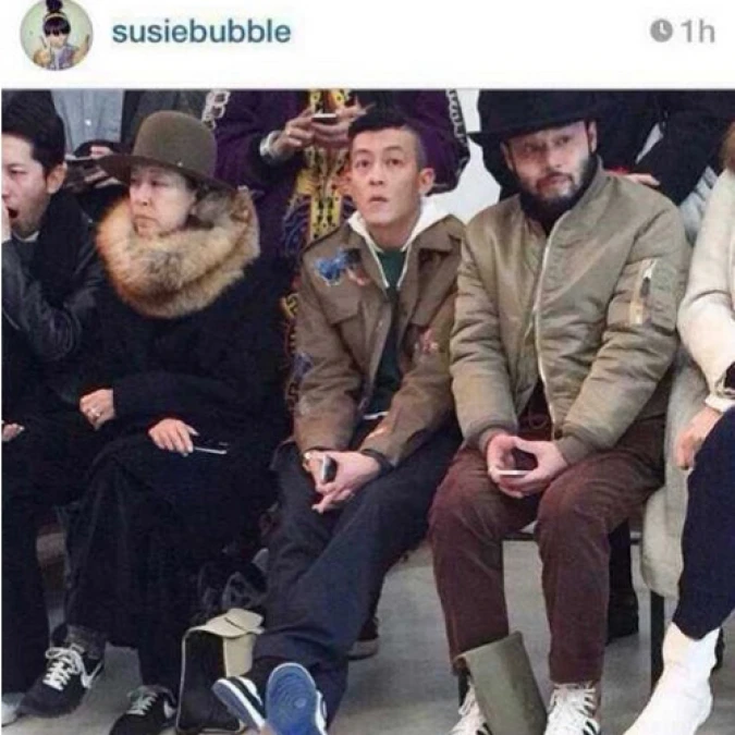陳冠希巴黎時裝周爆氣戰時尚部落客Susie Bubble:「This Bitxh…」?