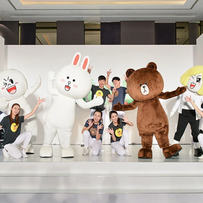 LINE Taipei Conference年度盛會,熊大、兔兔都來了!