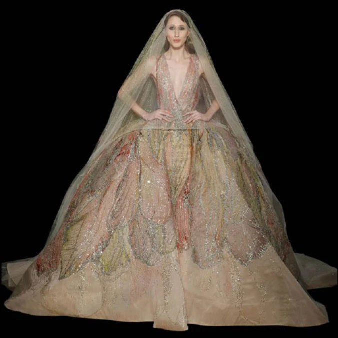 中東皇室最愛!Elie Saab 2015春夏高級訂製再掀富麗繁花浪潮