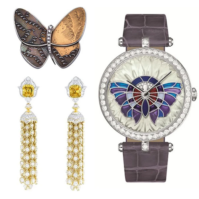 Van Cleef & Arpels梵克雅寶,《Enchanting Butterflies》頂級珠寶展